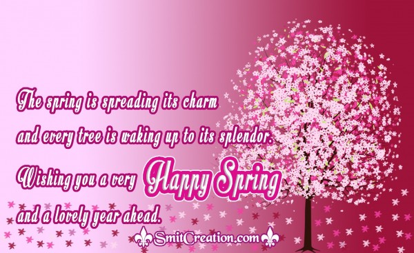 Wishing you a very Happy Spring