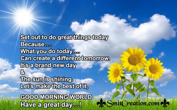 Good Morning Flowers Images With Quote