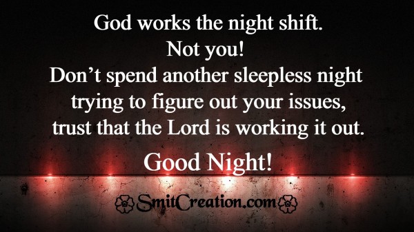 Good Night God Quote