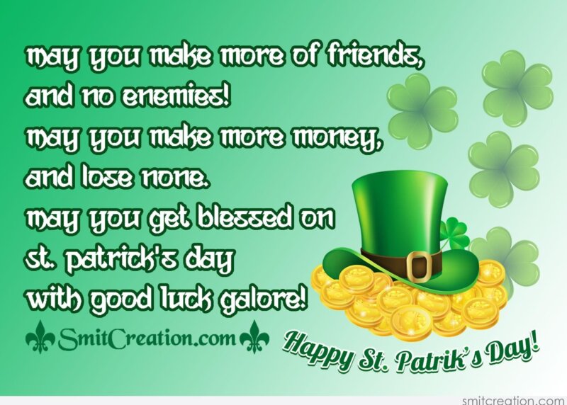 St Patrick S Day Wishes Messages Quotes Images