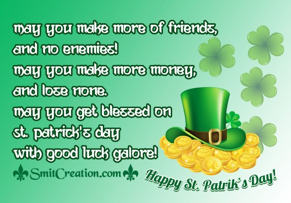 Happy St. Patrick’s Day!