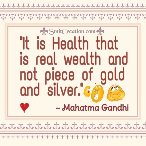 Health is Wealth