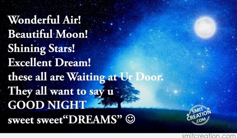 GOOD NIGHT sweet sweet DREAMS - SmitCreation.com