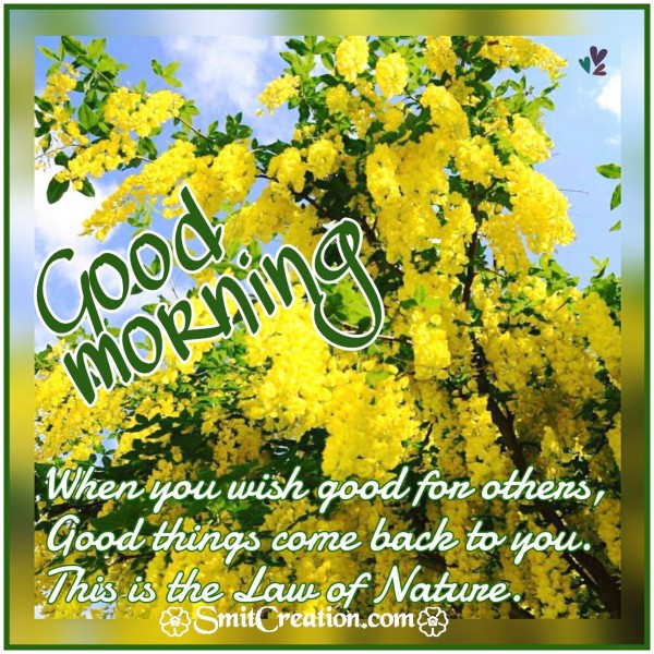Good Morning – Wish Good For Others