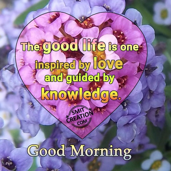 Good Morning – The good life - SmitCreation.com