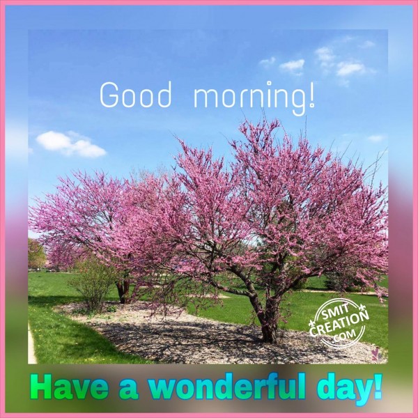 Good Morning – Have a wonderful day