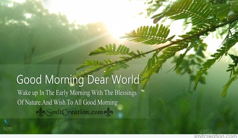 Good morning Inspirational