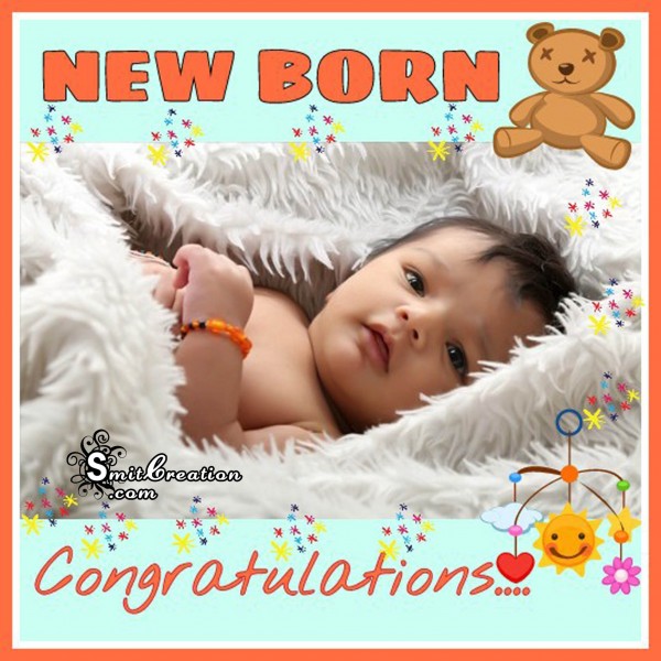 NEW BORN Congratualtion