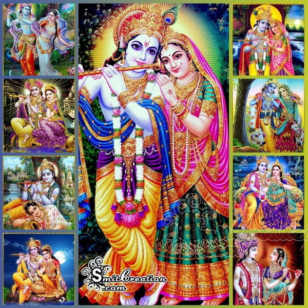 RADHA KRISHNA COLLAGE