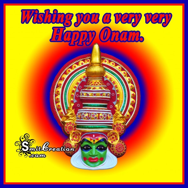 Wishing you a very very Happy Onam