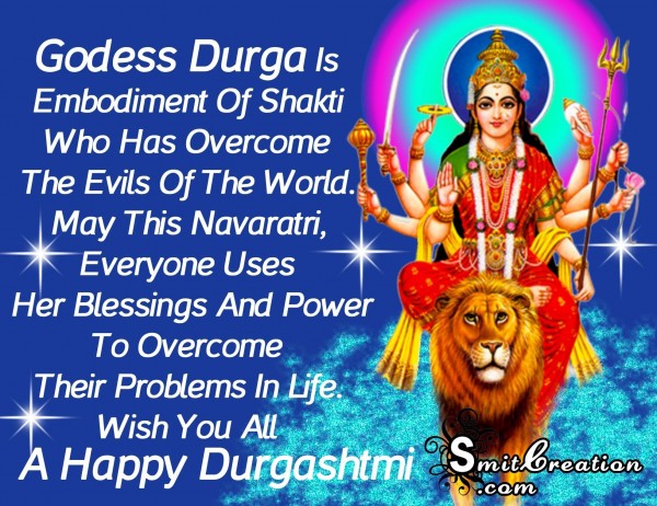 HAPPY DURGASHTMI