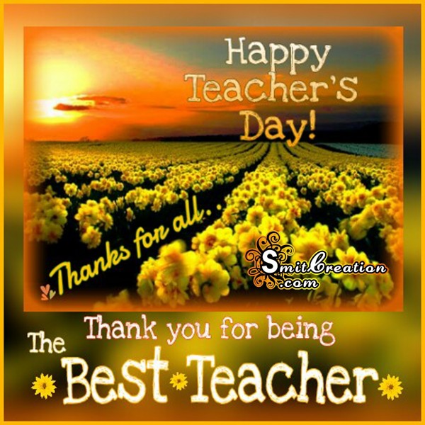 Happy Teacher's Day