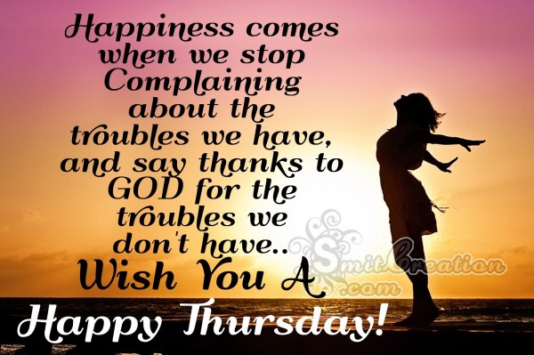 Wish You A Happy Thursday!