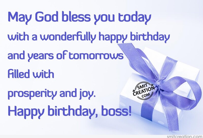 Birthday Wishes for Boss Pictures and Graphics - SmitCreation.com - Page 2