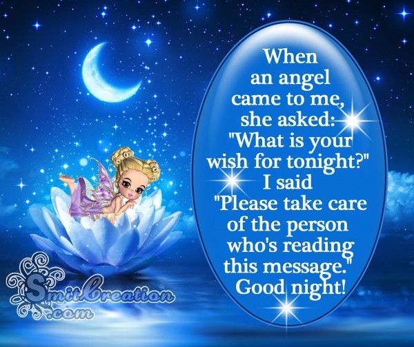 Good night! – Angel message