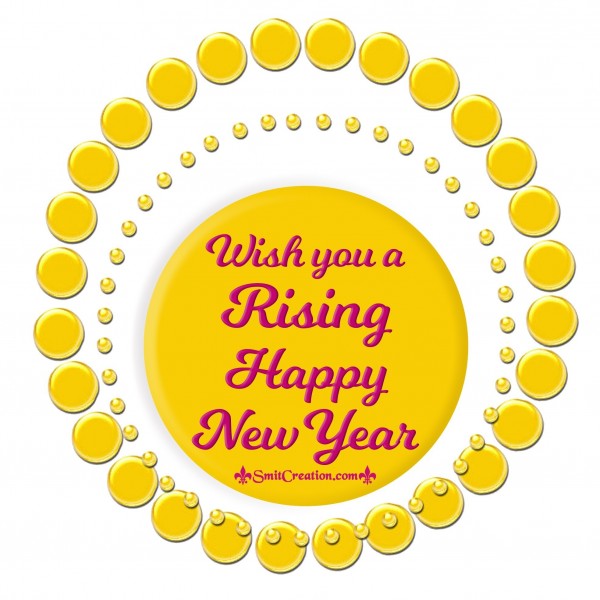 Wish you a Rising Happy New Year