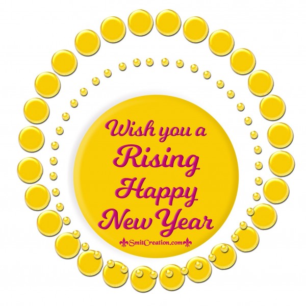Wish you a Rising Happy New Year