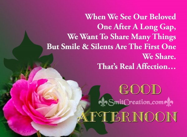 Good Afternoon - SmitCreation.com