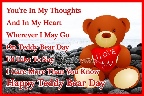 Happy Teddy Bear Day