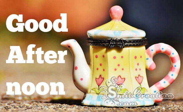 Good Afternoon Teapot