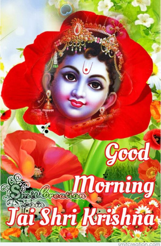 jai shree krishna good morning images