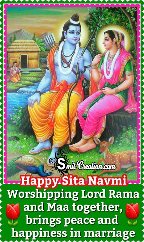 Happy Sita Navmi – Worshipping Lord Rama and Maa together