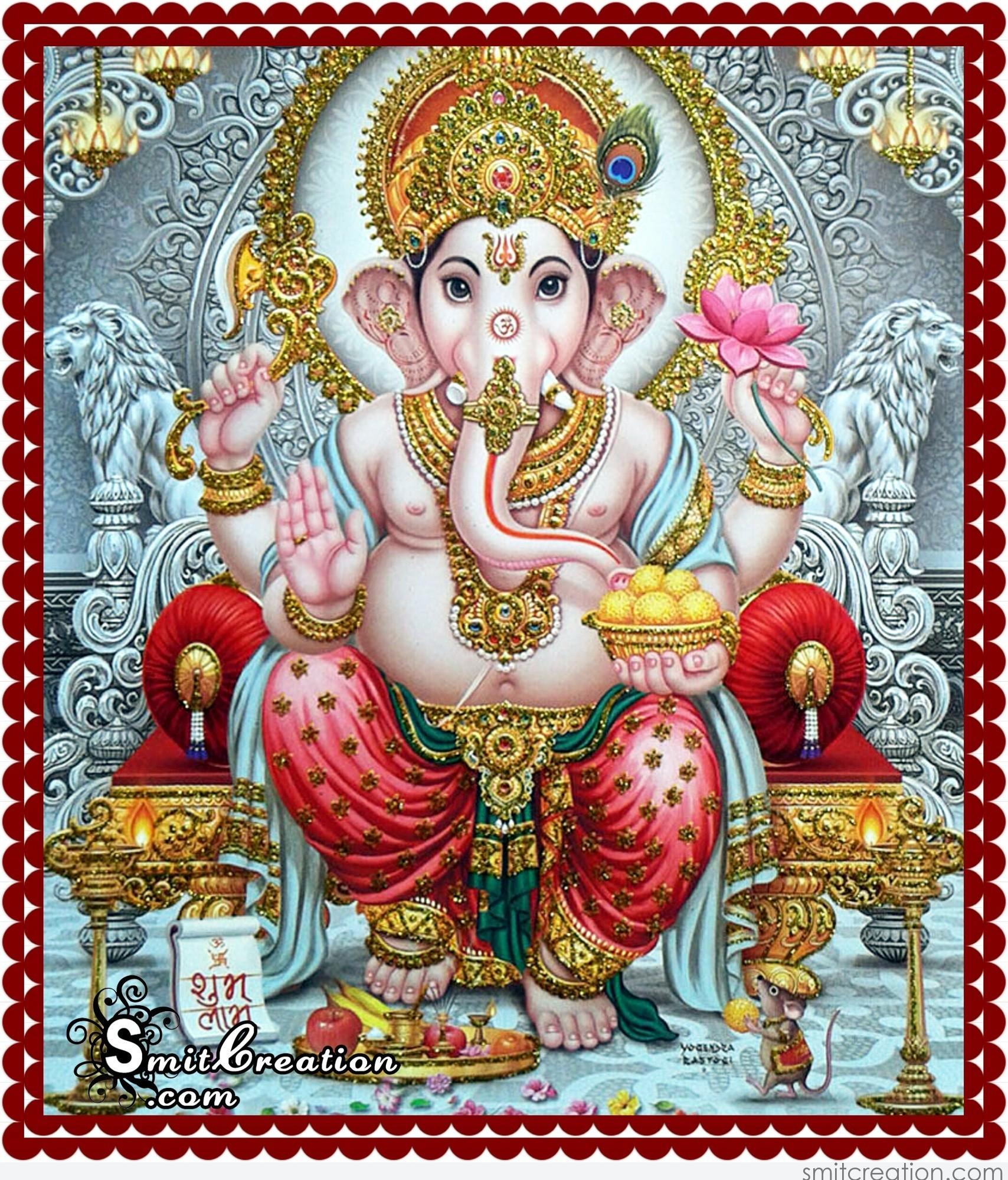 Ganesha Beautiful Image - SmitCreation.com