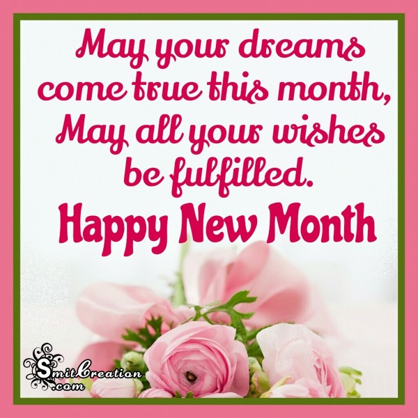 Happy New Month