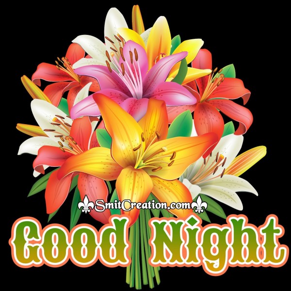Good Night Flower Image