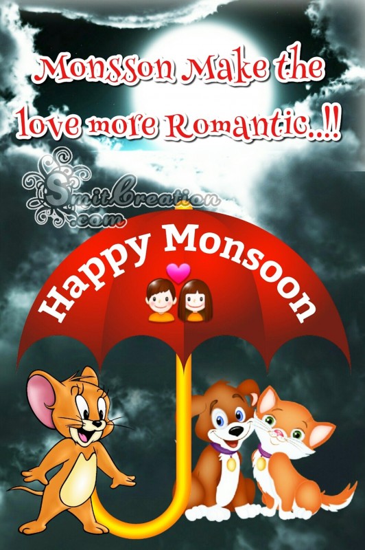 Happy Monsoon – Monsoon makes the love more Romentic!