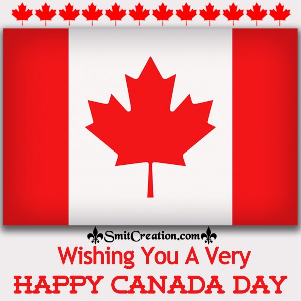 Wishing You A Very Happy Canada Day