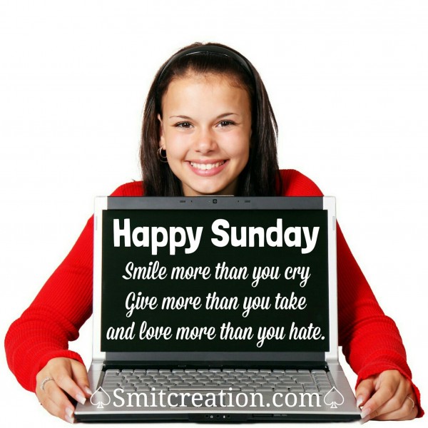 Happy Sunday