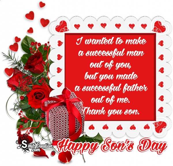 Happy Son’s Day