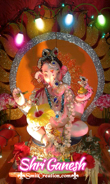 Shri Ganesh Animated Gif Image 