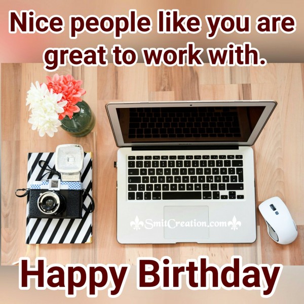 Happy Birthday Colleague