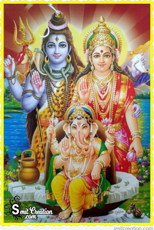 Shiv Parvati Ganesh 