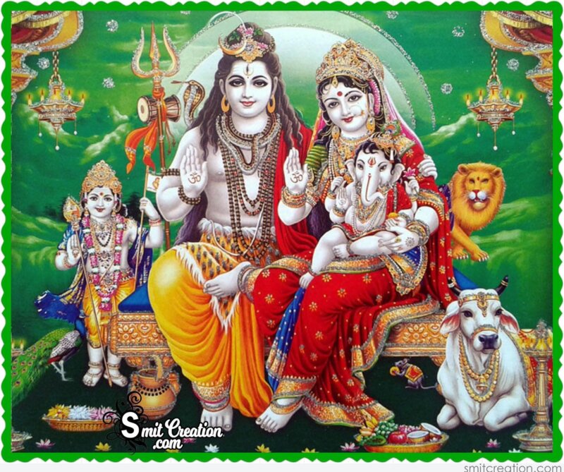 Shiva Family Pictures and Graphics - SmitCreation.com