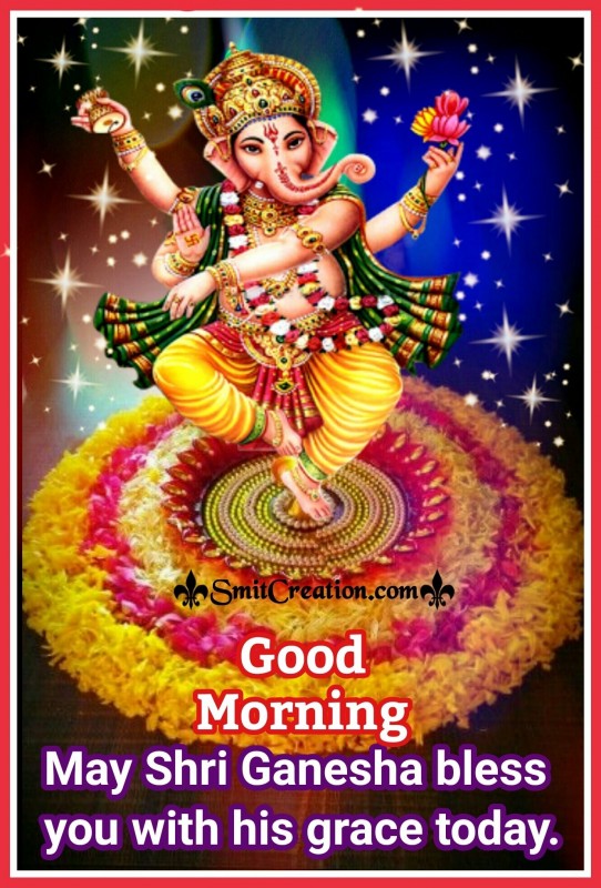 Good Morning Ganesha Image