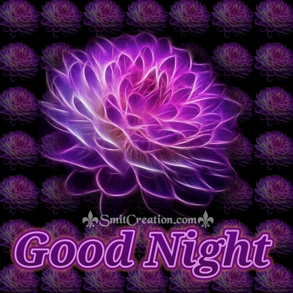 Good Night Glowing Flower - SmitCreation.com