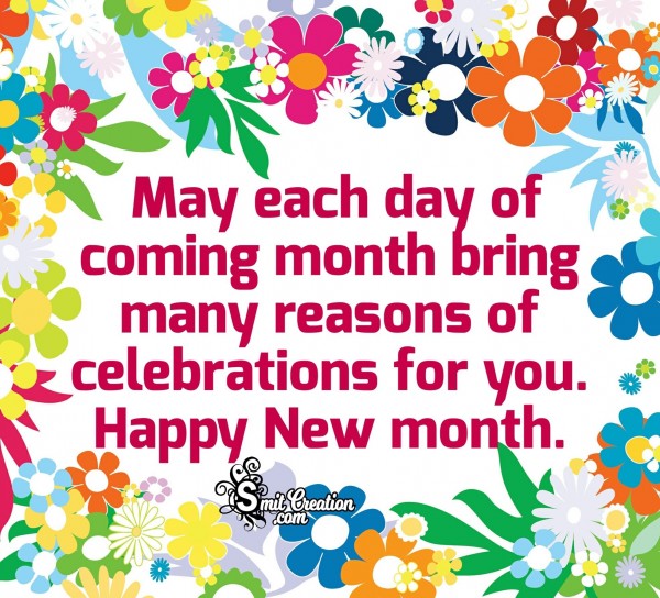 Happy New Month