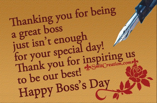 Happy Boss’s Day