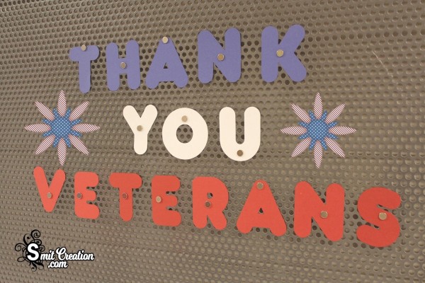 Thank You Veterans