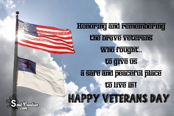 Happy Veterans Day