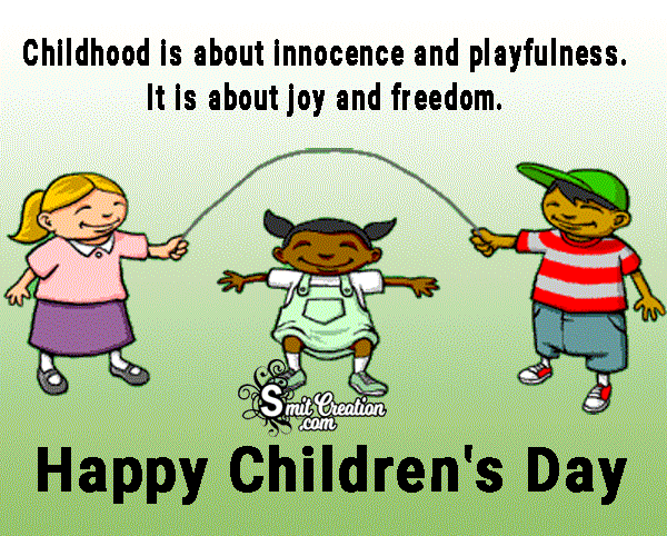 Happy Children's Day Animated Gif Image Happy Children's Day Animated Gif Image