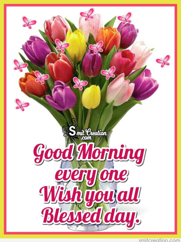 Good Morning Bouquet Pictures and Graphics - SmitCreation.com