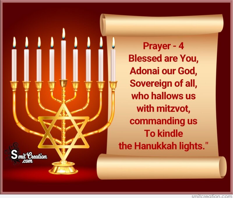 7 Hanukkah Prayer Pictures and Graphics for different festivals