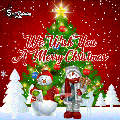 We Wish A Merry Christmas Animated Gif Image 