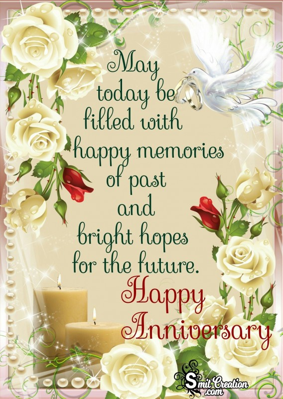 Happy Anniversary – May Today Be Bright Hopes