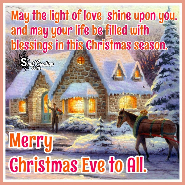 Merrry Christmas Eve To All