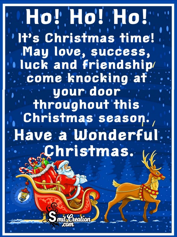 Have A Wonderful Christmas